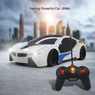 Racing Powerful Car : 898A (White)